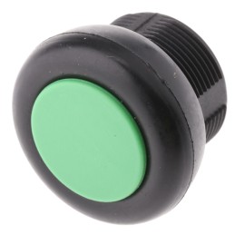 1 pcs - Schneider Electric Harmony XAC Series Green Front Mounting Push Button Head, 22mm Cutout, IP69
