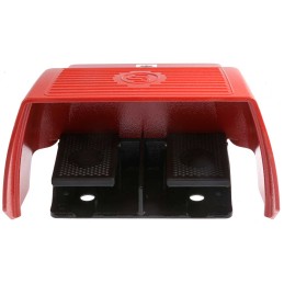 1 pcs - Bernstein AG Foot Switch Momentary Foot Switch - Aluminium Case Material, 2NO/2NC