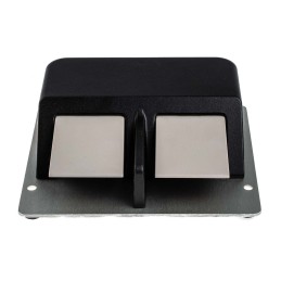 1 pcs - RS PRO Medium Duty Momentary Foot Switch - Aluminium Case Material, SP-CO, 16 A @ 250 V ac Contact Current, 250V