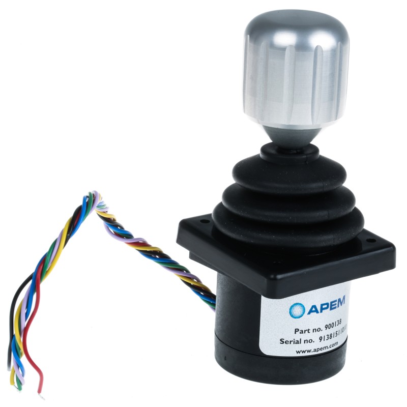 1 pcs - APEM 3-Axis Joystick Switch Passive, IP65