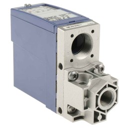 1 pcs - Telemecanique Sensors Pressure Sensor, 0.6bar Min, 10bar Max, Relay Output, Differential Reading