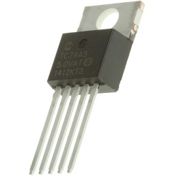 2 pcs - Microchip Temperature Sensor, Digital Output, Through Hole Mount, Serial-I2C, SMBus, ±3°C, 5 Pins