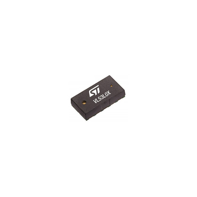 2 pcs - VL53L0CXV0DH/1 STMicroelectronics, Time-of-Flight, 2m 2.6 V to 3.5 V 12-Pin LGA