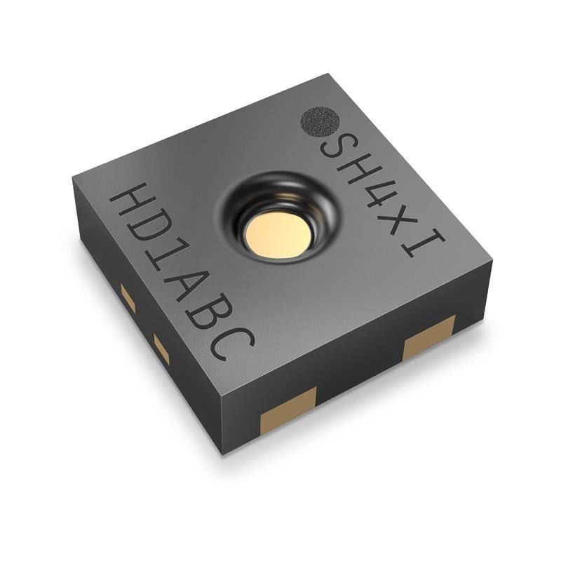 2 pcs - Sensirion SHT4xI Series Temperature and Humidity Sensor, Digital Output, Surface Mount, I2C, ±0.2 °C, ±2 %RH, 4 Pins