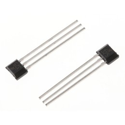 2 pcs - Allegro Microsystems Through Hole Hall Effect Sensor, SIP, 3-Pin