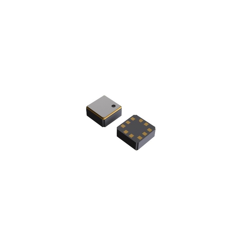 2 pcs - ROHM Piezoresistive Pressure Sensor, 130000Pa Operating Max, Surface Mount, 10-Pin, RLGA10VG020T