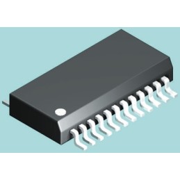 2 pcs - onsemi Temperature Monitor, Surface Mount, ±2.5°C, 24 Pins