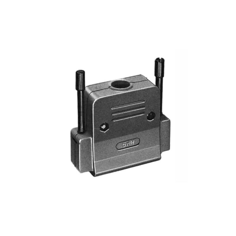 20 pcs - Hirose CTF Series ABS D Sub Backshell, 9 Way