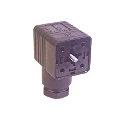 200 pcs - Hirschmann GDM 3P+E DIN 43650 A, Female Solenoid Valve Connector, 250 V Voltage