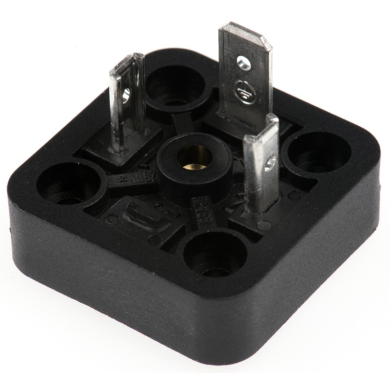 200 pcs - Hirschmann GSA 2P+E DIN 43650 A, Male Solenoid Valve Connector, 400 V ac/dc Voltage