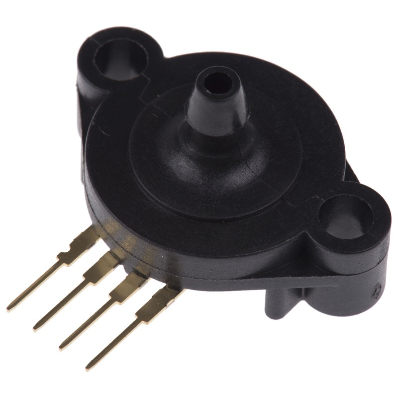 20 pcs - NXP Absolute Pressure Sensor, 100kPa Operating Max, Through-Hole Mount, 4-Pin, 400kPa Overload Max, Case 344F-01