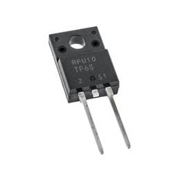 10 pcs : RFU10TF6S - Diodes - General Purpose, Power, Switching DIODE FAST REC 600V 10.0A TO-220