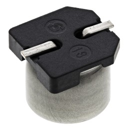 5 pcs - Panasonic 47μF Surface Mount Polymer Capacitor, 25V dc