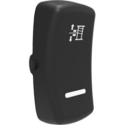 1 pcs - Carling Technologies, Rocker Switch Lens, Laser Etched Actuator, For Use With L Series Sealed Rocker Switches, White