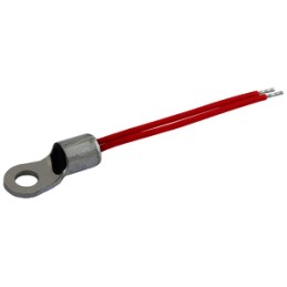 200 pcs - Vishay NTC Thermistor, 100kΩ Resistance, NTC Type, 7.2 x 15.7mm