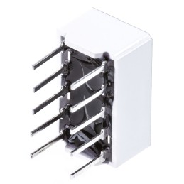 200 pcs - HDSP-7501 Broadcom 7-Segment LED Display, CA Red 5.4 mcd RH DP 7.6mm