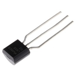 2000 pcs - Texas Instruments Temperature Sensor, Voltage Output, Through Hole Mount, Analogue, ±2°C, 3 Pins
