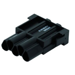 5 pcs - Amphenol Industrial Heavy Duty Power Connector Module, 16A, Male, C146 Series, 5 Contacts