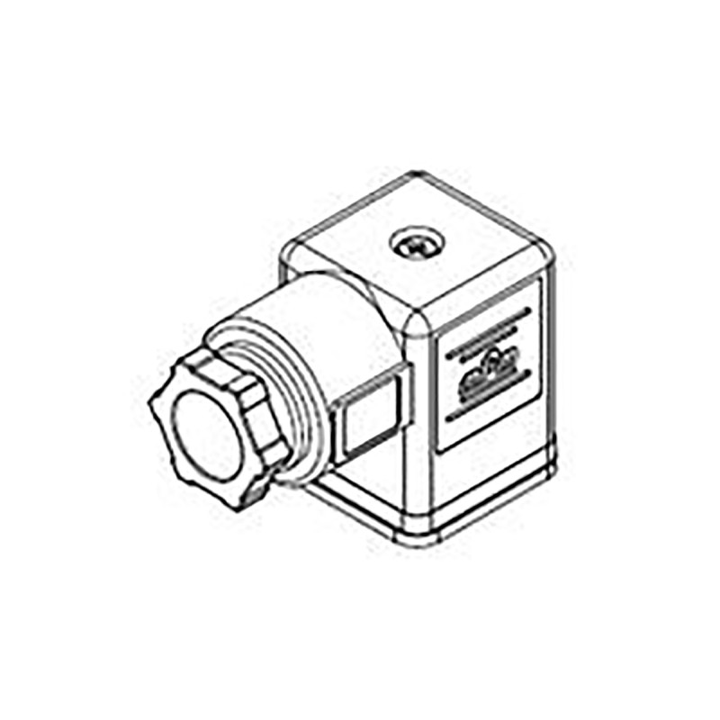5 pcs - Molex 121023 2P+E DIN 43650 A DIN 43650 Solenoid Connector, 250 V ac, 300 V dc Voltage