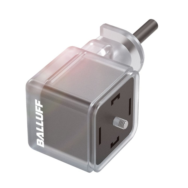 1 pcs - BALLUFF Right Angle DIN 43650 Form A to Unterminated Sensor Actuator Cable, 5m