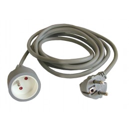 1 pcs - RS PRO Type E - French Extension Lead, 250 V