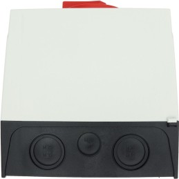 1 pcs - Eaton 6P Pole Surface Mount Isolator Switch - 63A Maximum Current, 22kW Power Rating, IP65