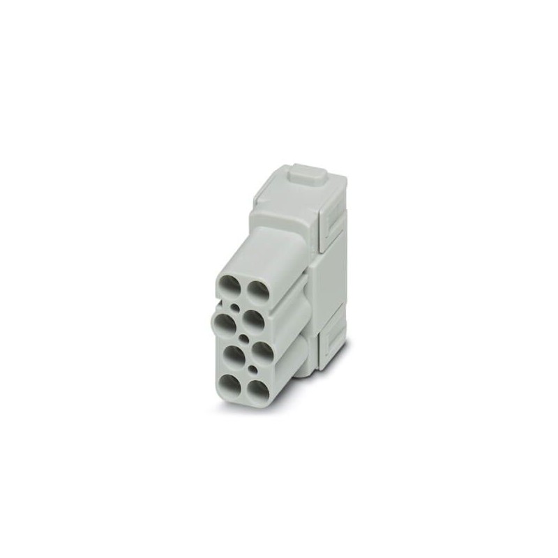 5 pcs - Phoenix Contact Heavy Duty Power Connector Module, 16A, Female, HC-M-08 Series, 8 Contacts