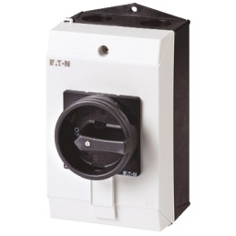 1 pcs - Eaton 3P Pole Surface Mount Isolator Switch - 100A Maximum Current, 65kW Power Rating, IP65
