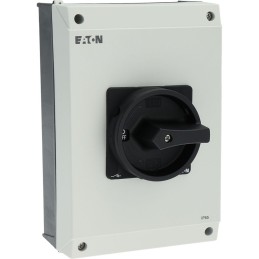 1 pcs - Eaton 3P Pole Surface Mount Isolator Switch - 100A Maximum Current, 65kW Power Rating, IP65