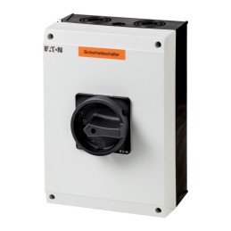 1 pcs - Eaton 3P Pole Surface Mount Isolator Switch - 100A Maximum Current, 65kW Power Rating, IP65