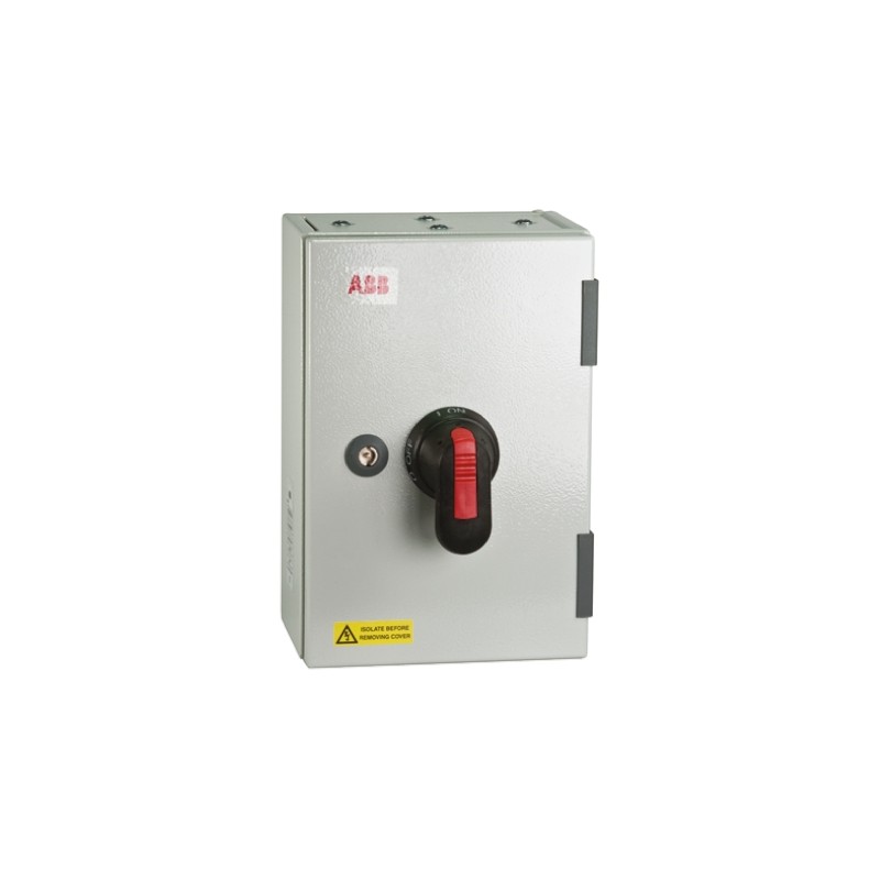 1 pcs - ABB 3P+N Pole Isolator Switch - 125A Maximum Current, IP65