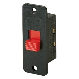 1 pcs - Marquardt IP40 Panel Mount Slide Switch DPDT Changeover 2 A @ 250 V ac Slide