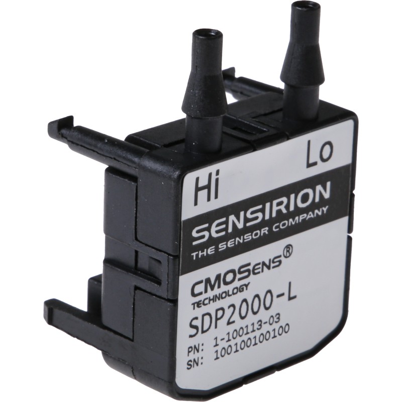 25 pcs - Sensirion SDP2000 Series Pressure Sensor, -0.001 Min, 3500Pa Max, Analogue Output, Differential Reading