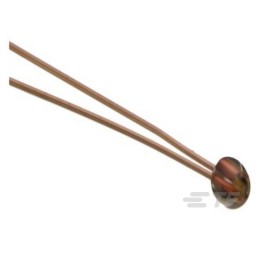 25 pcs - TE Connectivity NTC NTC Thermistor, -40°C Min, +250°C Max, 2.5mm Probe
