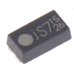 5 pcs - Panasonic 47μF Surface Mount Polymer Capacitor, 6.3V dc