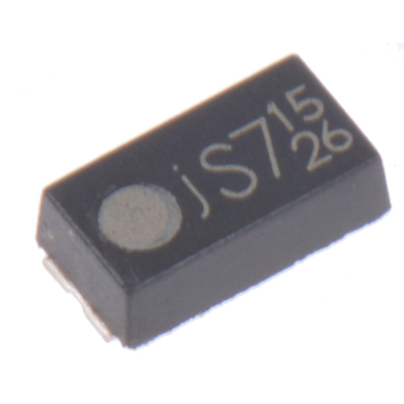 5 pcs - Panasonic 47μF Surface Mount Polymer Capacitor, 6.3V dc