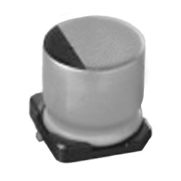 5 pcs - Nichicon 22μF Aluminium Electrolytic Capacitor 50V dc, Surface Mount - UUB1H220MCL1GS