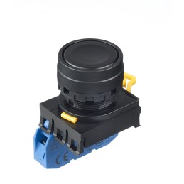 1 pcs - Idec YW Series Illuminated Push Button Complete Unit, Panel Mount, 22mm Cutout, SPST, IP65