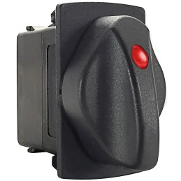 1 pcs - Carling Technologies, 3 Position DPDT Rotary Switch, 15 A @ 24 V, Quick Connect