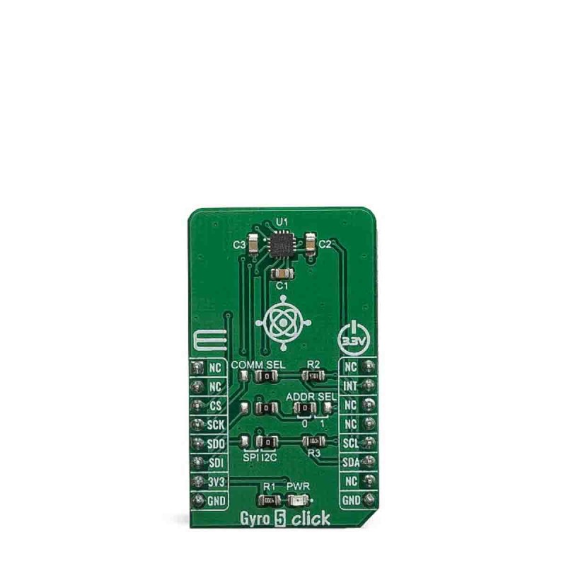1 pcs - MikroElektronika GYRO 5 CLICK Development Kit for GYRO 5 CLICK MIKROSDK