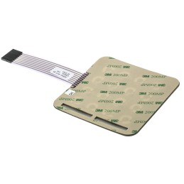 1 pcs - APEM 16 Key Membrane Keypad