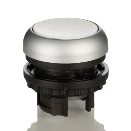 1 pcs - Eaton RMQ Titan M22 Series White Momentary Push Button, 22mm Cutout, IP67