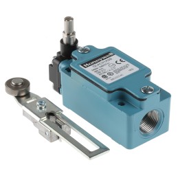 1 pcs - Honeywell GLA Series Adjustable Roller Lever Limit Switch, NO/NC, IP67, SPDT, Die Cast Zinc Housing, 600V ac Max, 10A