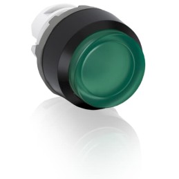1 pcs - ABB MP3 Series Green Momentary Push Button Head, 22.5mm Cutout