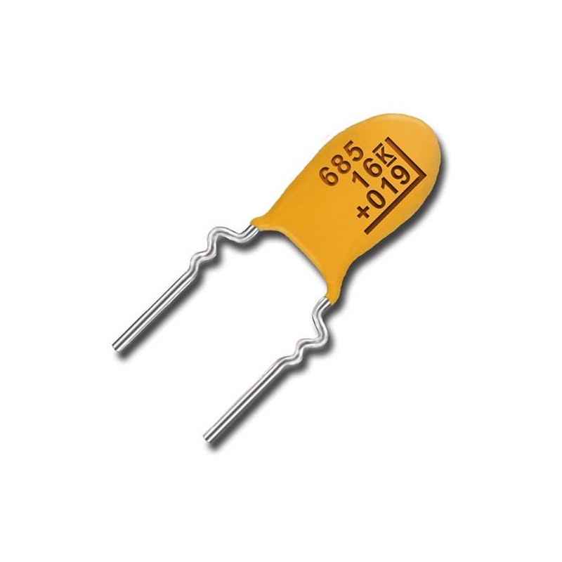 5 pcs - KEMET 1μF MnO2 Tantalum Capacitor 35V dc, T350 Series