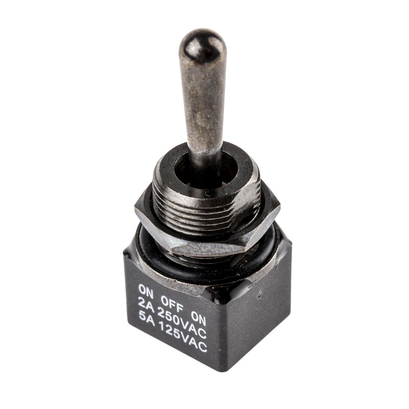 1 pcs - RS PRO Toggle Switch, PCB Mount, On-Off-On, DPDT, Solder Terminal