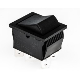 1 pcs - Arcolectric (Bulgin) Ltd DPDT, On-On Rocker Switch Panel Mount