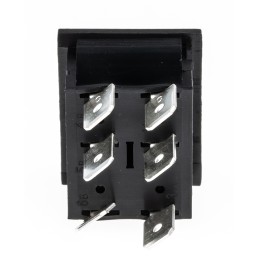 1 pcs - Arcolectric (Bulgin) Ltd DPDT, On-On Rocker Switch Panel Mount