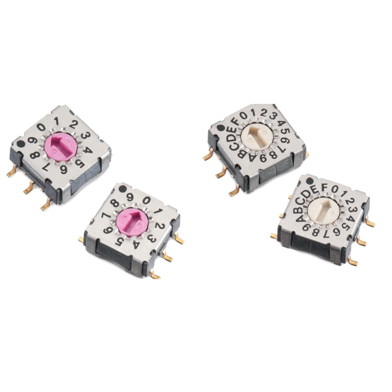 1 pcs - Wurth Elektronik Rotary Coded DIP Switch