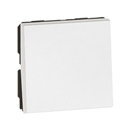 1 pcs - Legrand White Rocker Light Switch, 2 Way, Arteor